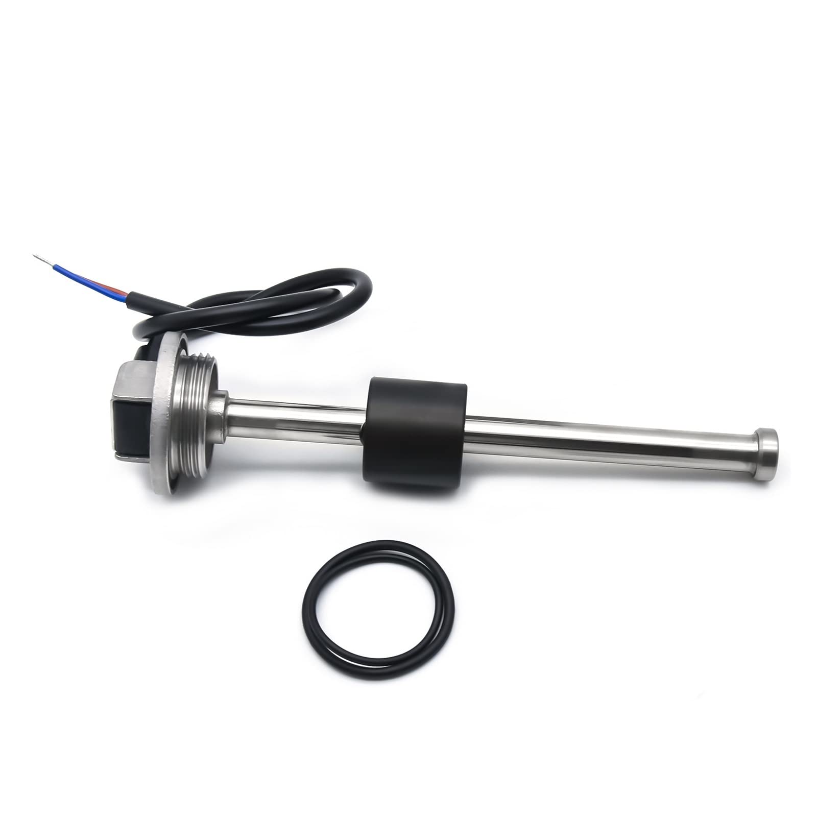 Czujnik poziomu, Czujnik poziomu paliwa 0-190 Ohm z 52 mm miernik poziomu paliwa Czerwony podświetlenie dla Diesel benzynowy samochód Nadaje się do paliwa, wody, cieczy(200mm)