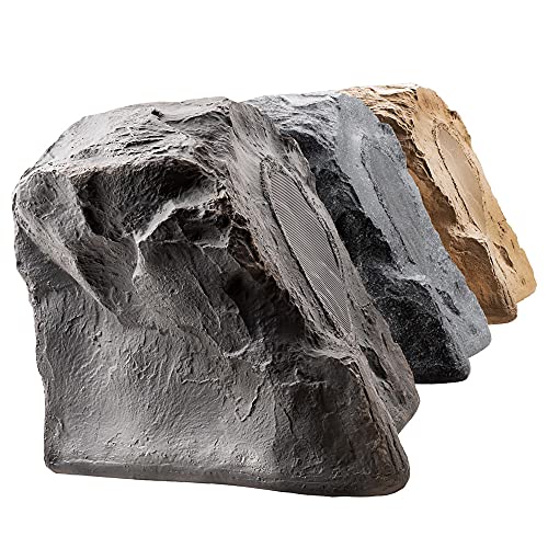 Osd audio 8" high fidelity outdoor rock speaker durable weat…