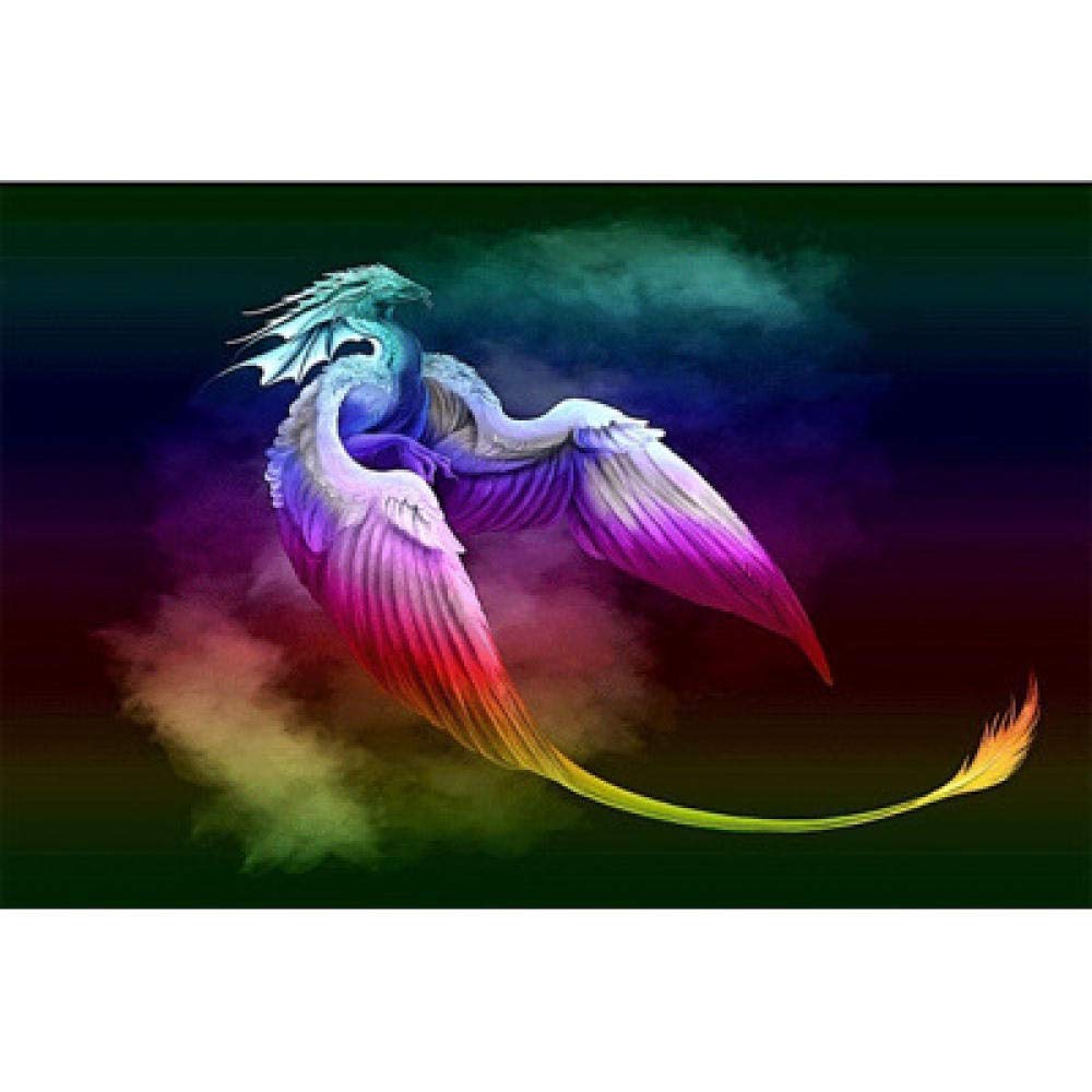 Mosaïque diamant broderie 5D dragon du ciel, le kit créatif idéal à offrir aux passionnés