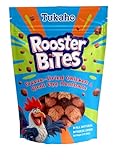 Rooster Bites Chicken and Quail Egg Cat and Dog Treats - High Protein All Natural Freeze Dried Training Treats - Raw Diet Friendly Healthy Snack or Meal Topper Made in USA