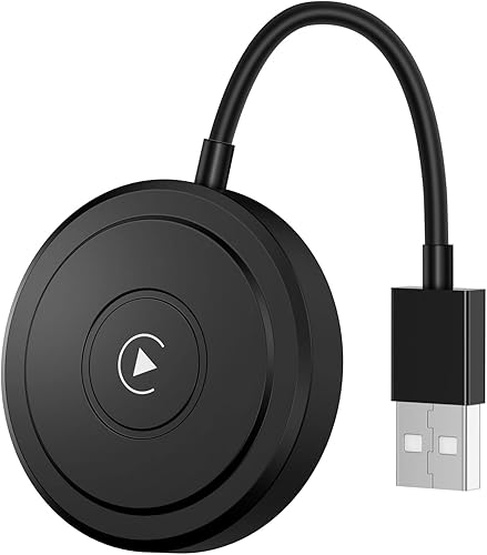Miniatura 8 de El adaptador inalámbrico CarPlay convierte CarPlay con cable a inalámbrico - Plug & Play Dongle para un uso fácil y conexión perfecta en automóviles