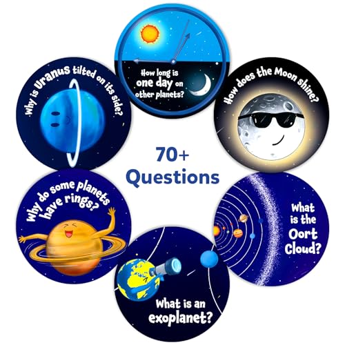 Skillmatics Flash Cards - Science Snippets Space, STEM Learning Educational Toys & Learning Aids for Kids, Gifts for Boys & Girls Ages 7, 8, 9 & Up, Homeschool, Classroom & Travel Activity - Image 5
