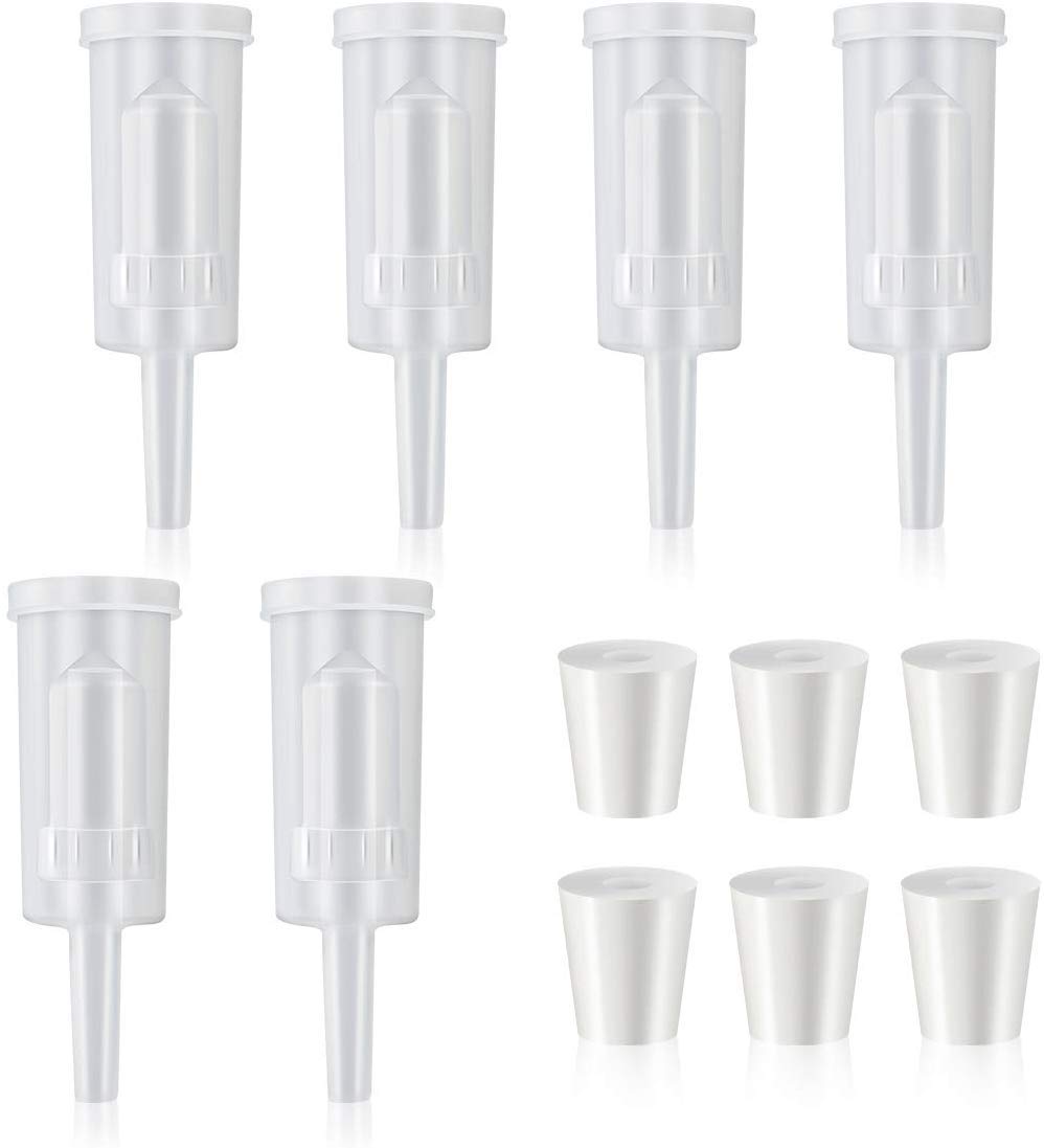Buy Faylop 6pcs/lot Airlock for Fermentation with Rubber Airlock