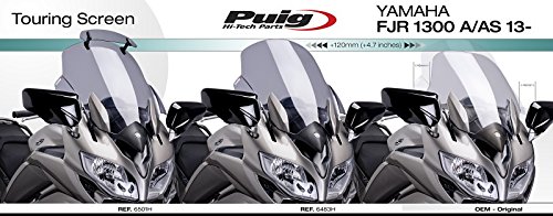 puig プーチ FJR1300用 ワイドスクリーン 2014y～ Puig Touring Windscreen Yamaha FJR1300 2013-2024 | 5