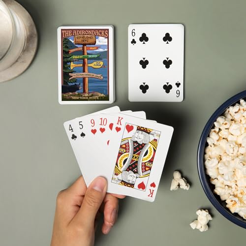 Naipes de poker Lantern Press 52 cartas para adultos miniatura 2