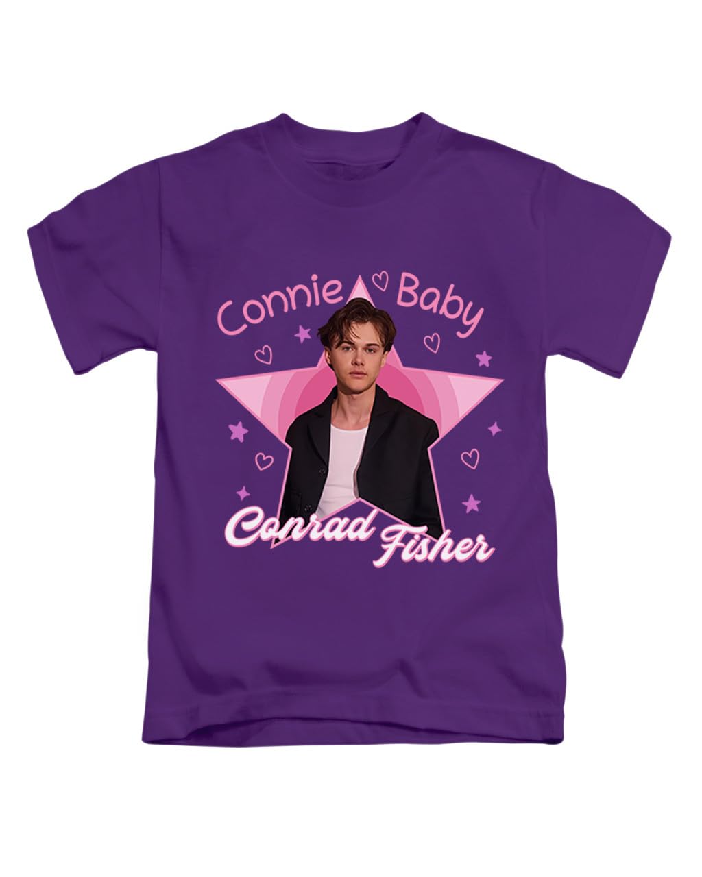 New Spirit Original Unisex Infant Purple Connie Baby, Conrad Fisher, Meme Novelty Fosher Brothers Tsitp Tee T-Shirt Funny T Shirt Top