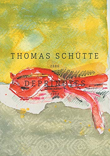 Thomas Schutte : Deprinotes 2006-2008 monographie dessin allemand