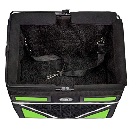 Travelin K9 Pet-Pilot Max Dog Bicycle Basket Carrier | 8 Color Options For Your Bike (Neon Green) #TOP3
