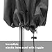 Umbrella Covers,Patio Waterproof Market Parasol Covers with Zipper for 7ft to 11ft Outdoor Umbrellas Large