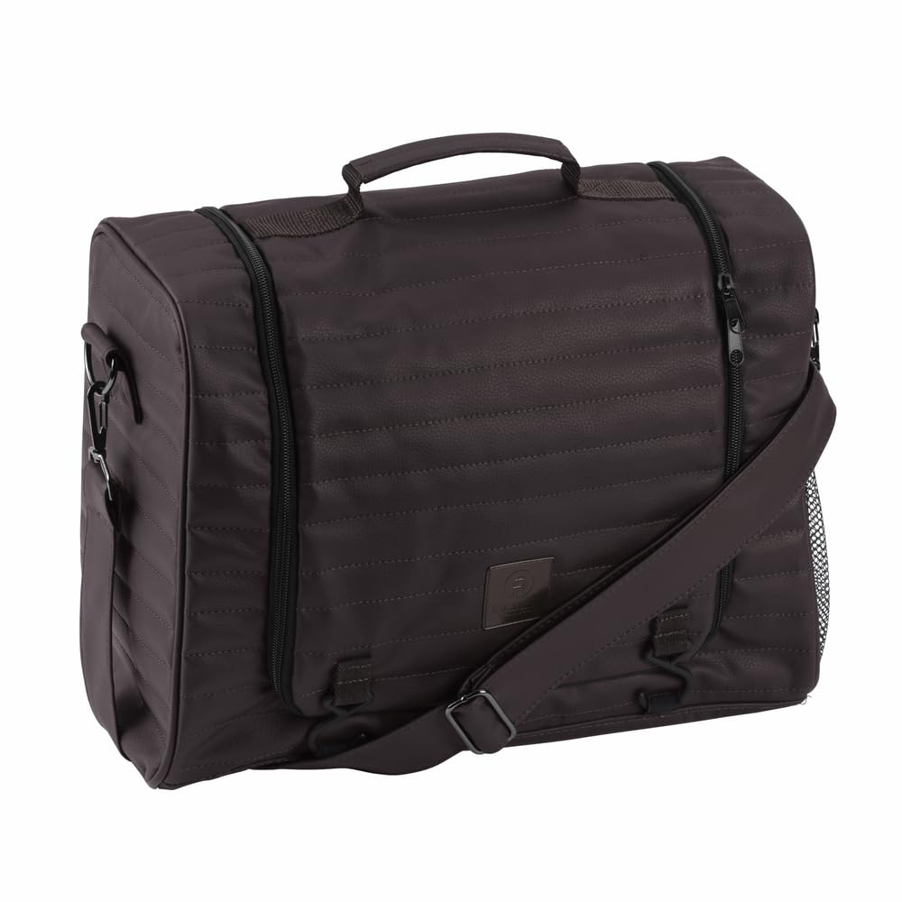 Eskadron Pferde Organizer Tasche Faux Leather Teak Brown Platinum 2024