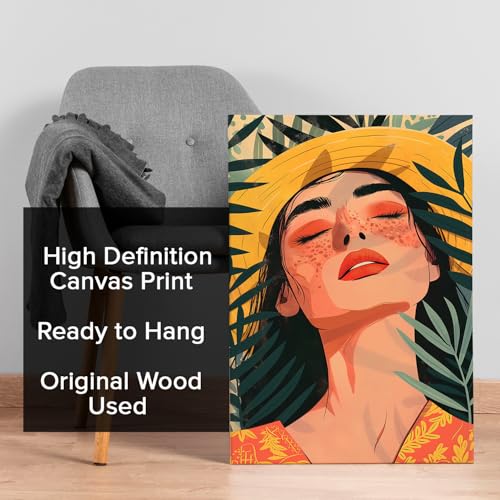 Image of PAPER PLANE DESIGN Modern Art Canvas Gallery Wrap Painting | Eclectic Modern Art Theme | Wall Art for Living Room, Bedroom, and Office Decor | Size 20 In x 30 In. (E)