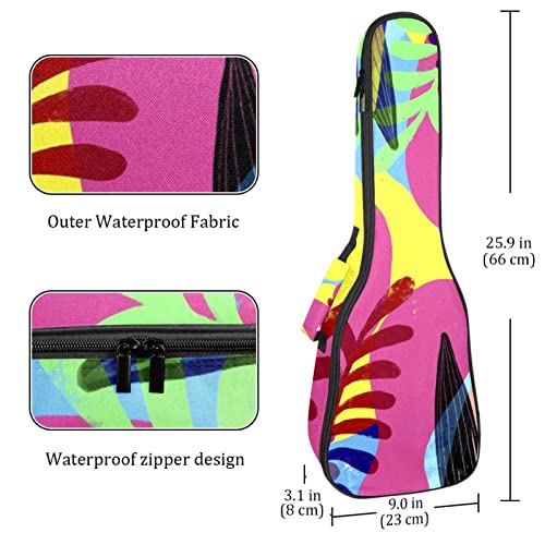 Housse pour ukulélé – Feuille tropicale – 10 mm d’épaisseur – Rembourrage en éponge de 53,3 cm – Avec sangles réglables… - Les Beatles, Paul McCartney, John Lennon, RIngo Starr, George Harrison Housse pour ukulélé - Feuille tropicale - 10 mm d'épaisseur - Rembourrage en éponge de 53,3 cm - Avec sangles réglables… – Image 5