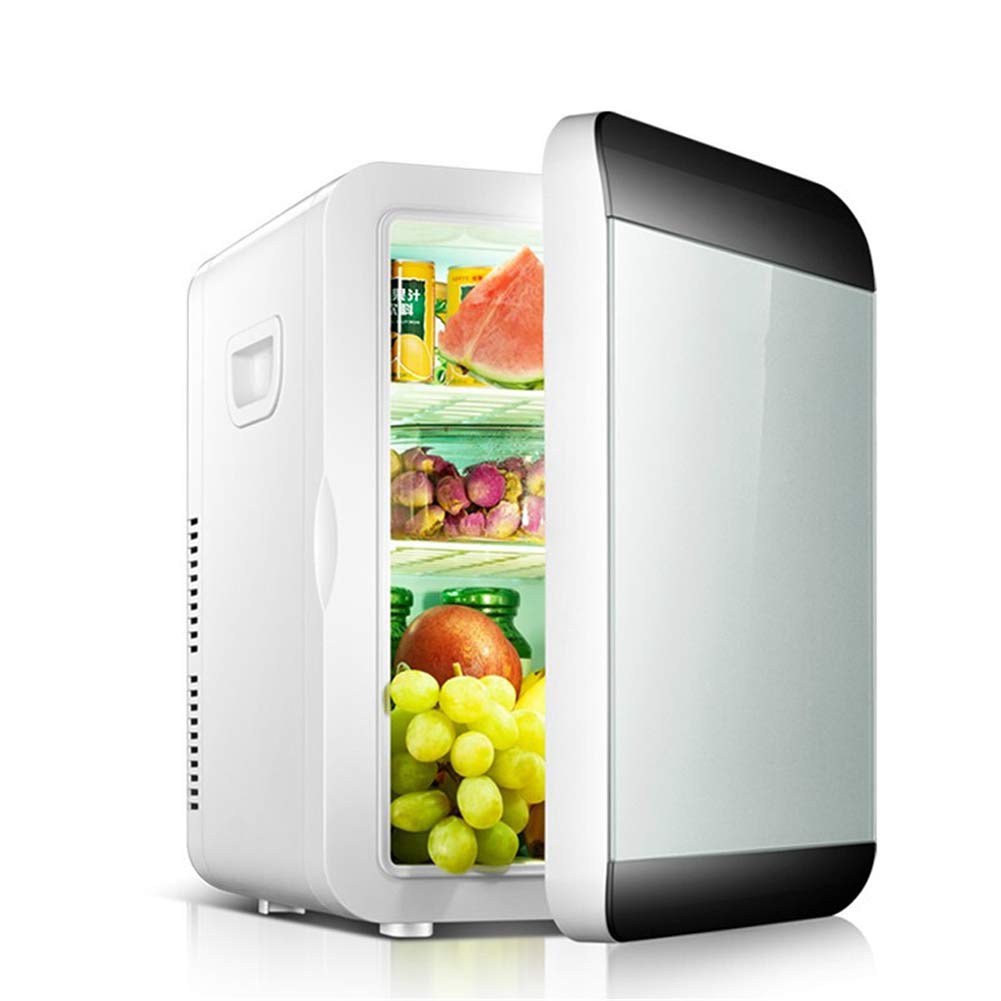 Refrigerador Compacto, Nevera Portátil Personal Mini Refrigerador Compacto Se Refresca Y Calienta, 13 litros De Capacidad Freon-Free & Eco Friendly, 220V Home Y 12V Car