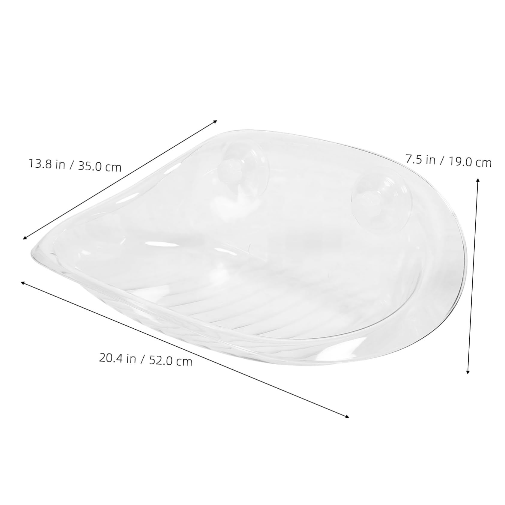 ERINGOGO Chat à Ventouse Cat Bed Suspendu Transparent pour Fenêtre pour Design Détachable Installation Facile