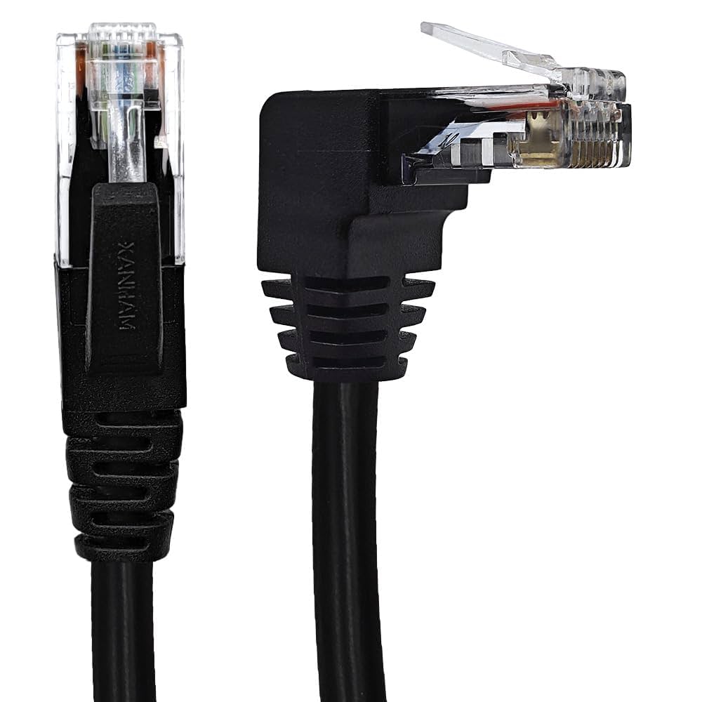 kk様　M Amazon.com: XANHAM 90 Degree Cat 6 Ethernet Cable Downward