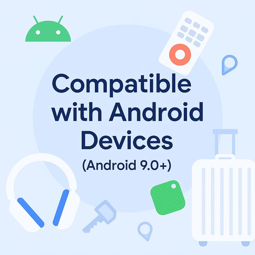 Android Compatible Air Tracker Tag - Tracker Tags for Android Phones, Supports Google Find My Device, 2025 New Model (Pink) - Image 8