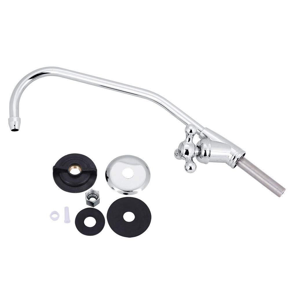 Telituny Chrome Drinking Water Filter Faucet, 1/4 Inch Zinc Alloy, Reverse Osmosis