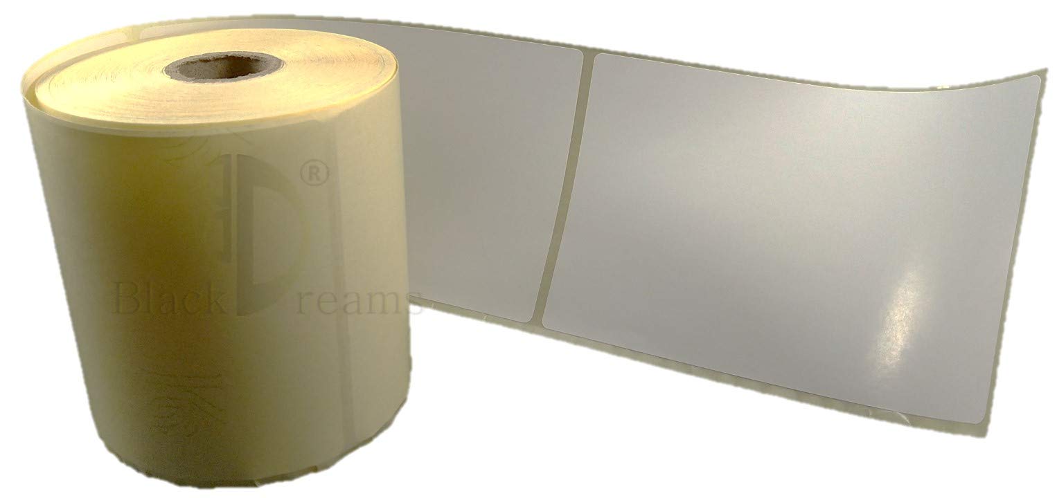 4x6 inch(100 x 150mm) Amazon Shipping Label/Stickers Plain White 1 Inch core Inside Winding 1 ups 320 Labels/Roll for Desktop Printer TSC, Zebra, Citzen, WEP, Datamax, Thosiba, Sato etc. (4)