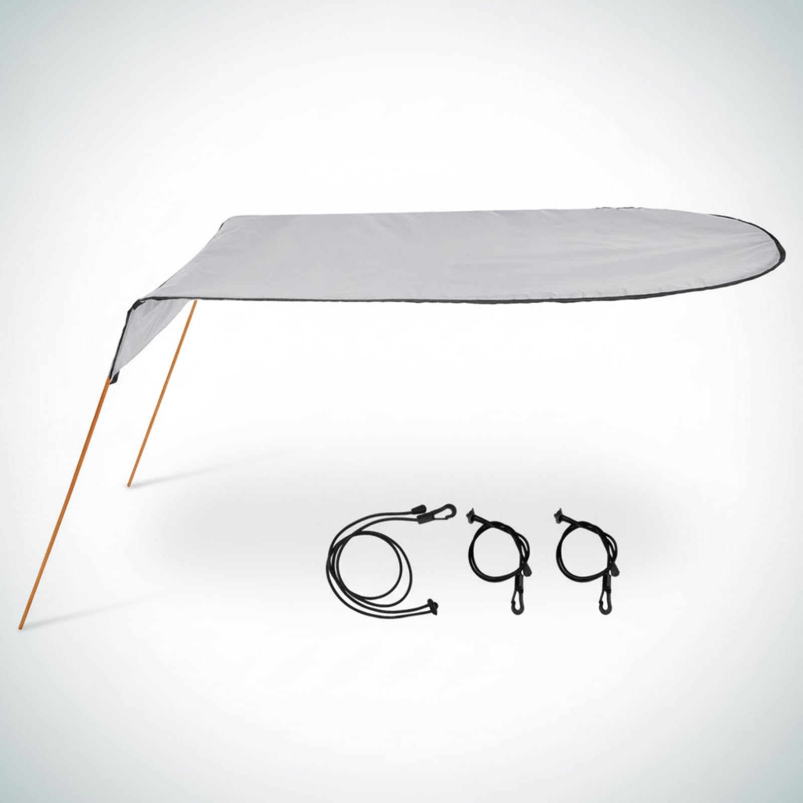 TISHITA Tettoia Gonfiabile per Barca Copertura Bimini Tenda Parasole Riparo Sole Compatibile con Kayak Gommoni Tessuto Oxford Bordatura Nera Montaggio Rapido, Array, Azzurro Impermeabile