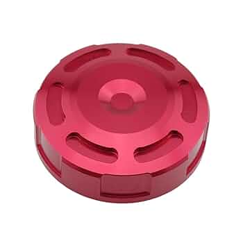 マスターグレードの内蓋 Amazon | ゆE-4-57 アルミ製 マスターシリンダーカバー 赤