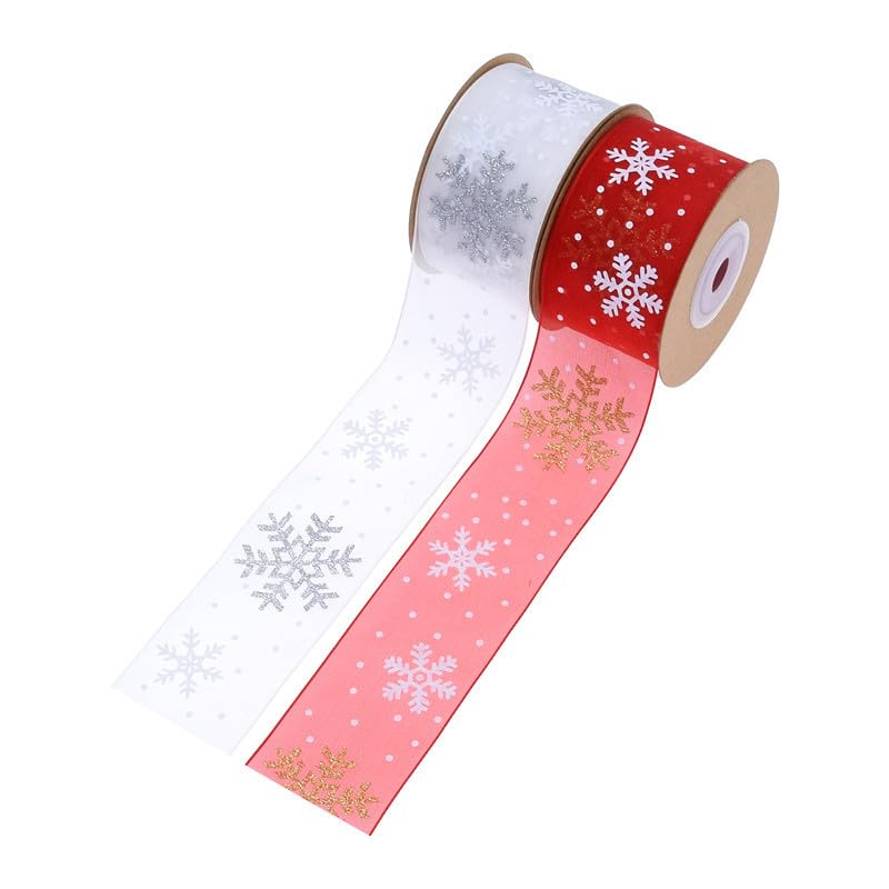 Nastro Nastro di seta 10/20 Yard * 38mm Nastro di seta chiffon largo rosso for confezioni regalo Bouquet di fiori Nastro da imballaggio for la realizzazione di inviti con nastro di chiffon(Red,38mm*20