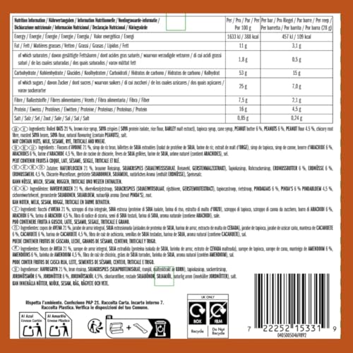 CLIF BAR Minis Crunchy Peanut Butter Snackriegel, Snack Bars, 10 x 28 g – Ansicht 5