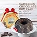 TORTUGA Caribbean Chocolate Rum Cake - 16 oz Rum Cake - The Perfect Premium Gourmet Gift for Gift Baskets, Parties, Holidays, and Birthdays - Great Cakes for Delivery