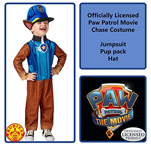 Disfraz Paw Patrol The Movie Chase para niño talla S miniatura 3