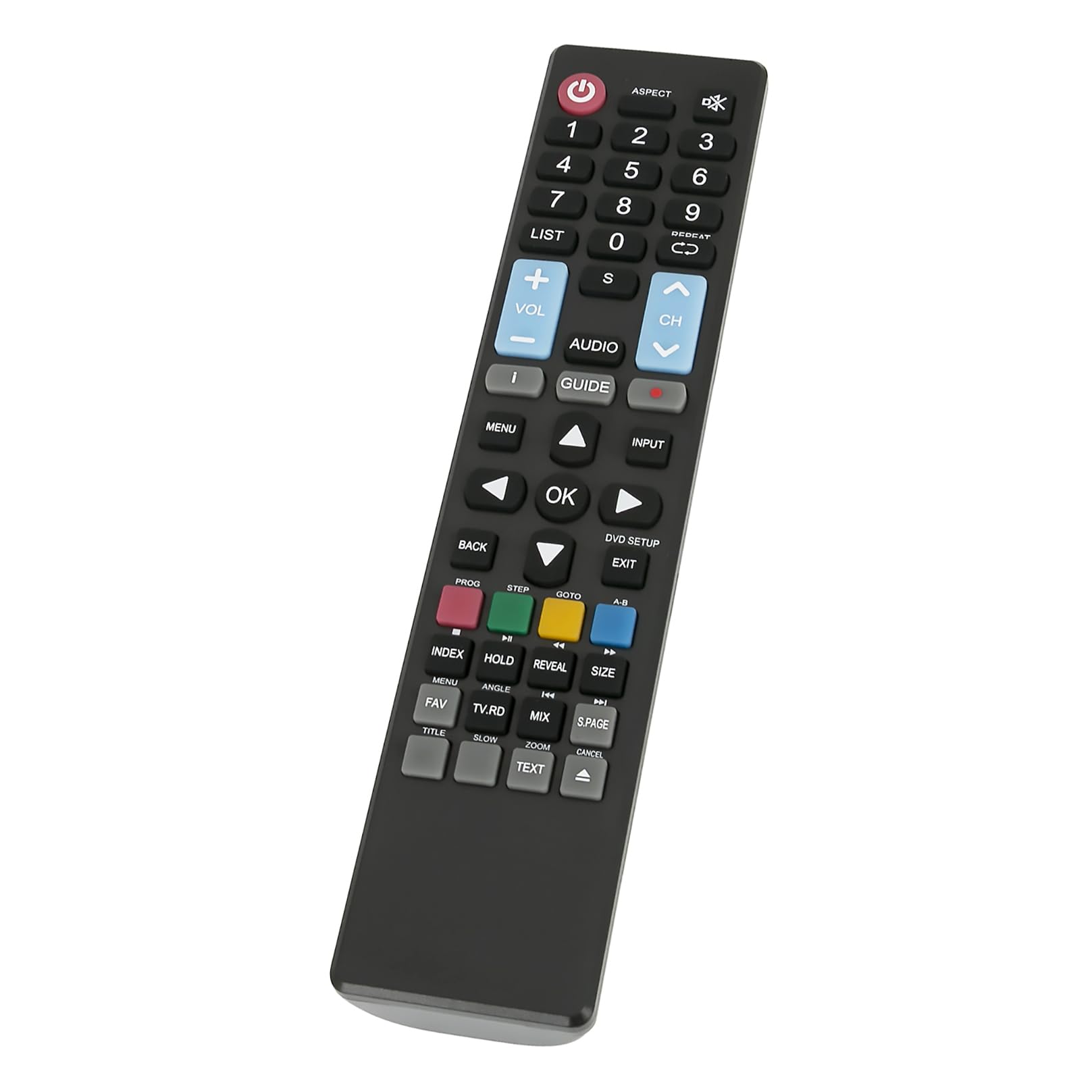 ALLIMITY Remote Control Compatible with RCA HKC TV RS43F1-EU RS50U1-EU RB24H1-UK RB32H1-EU RB40F1-EU RS55U1-EU RS65U1-EU 13M4 13M4C 16M4 16M4C 17H2 17H2C 24C2NB 24C2NBD 32C9A 32D1-H2EU 40F1 43F3 - Image 2