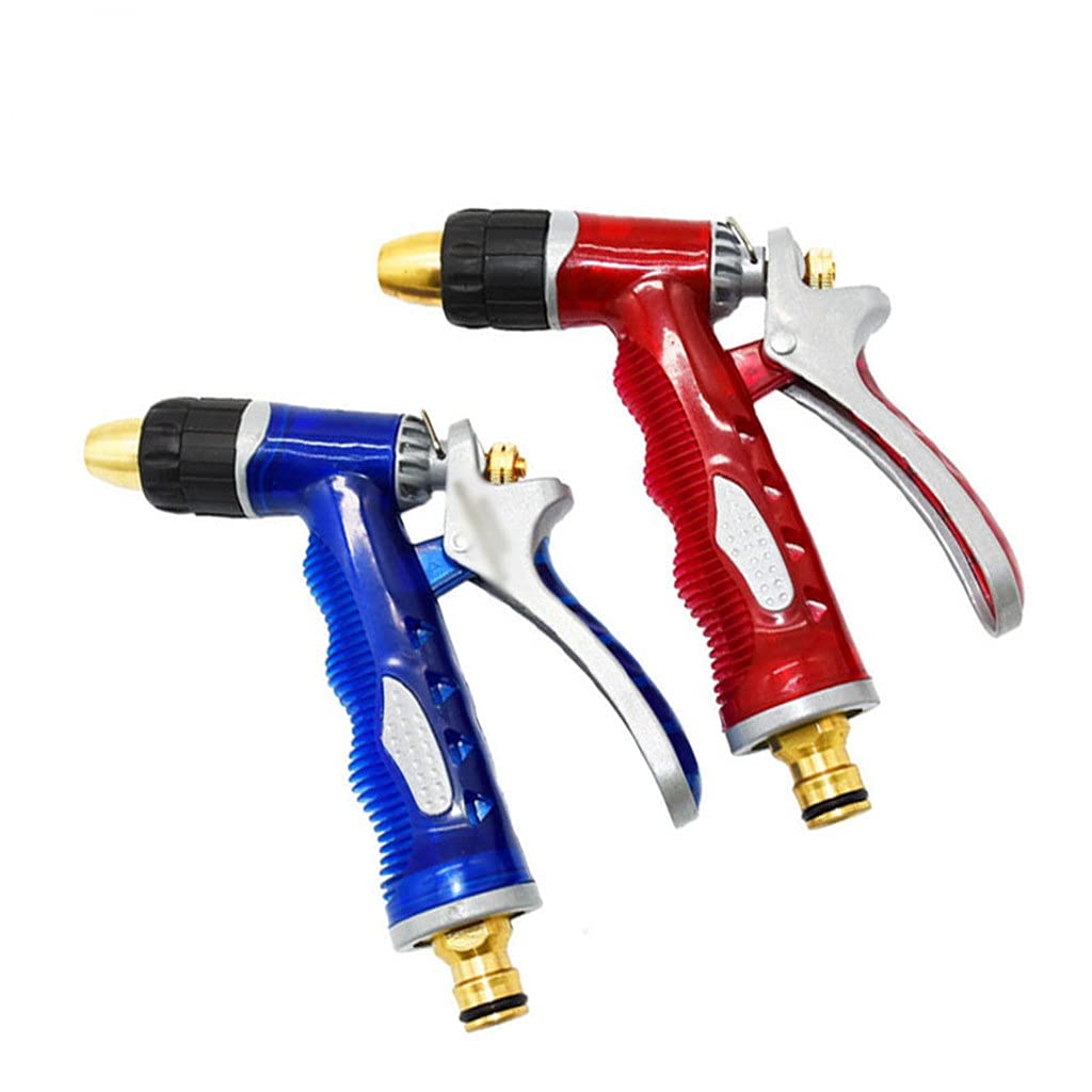 Pistola rociadora de agua de alta presión, lavadora de coches, manguera, boquilla de rociador de jardín, pistola de agua de limpieza de espuma, aluminio duradero(3-Pack)