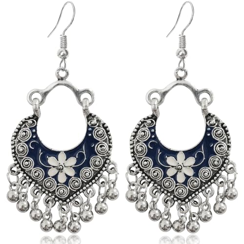 Vintage Boho Statement Chandelier Geometry Dangle Drop Earrings B...