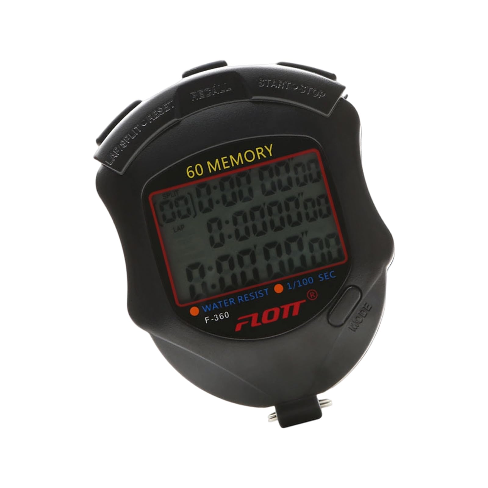 Tsophreniq F360 Multifunctional Stopwatches With Countdown Timer For Swimming Running Digital Sports Athletic Coaching