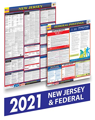New Jersey 2022 Labor Law Posters - State and Federal Labor Law Posters for Workplace Compliance