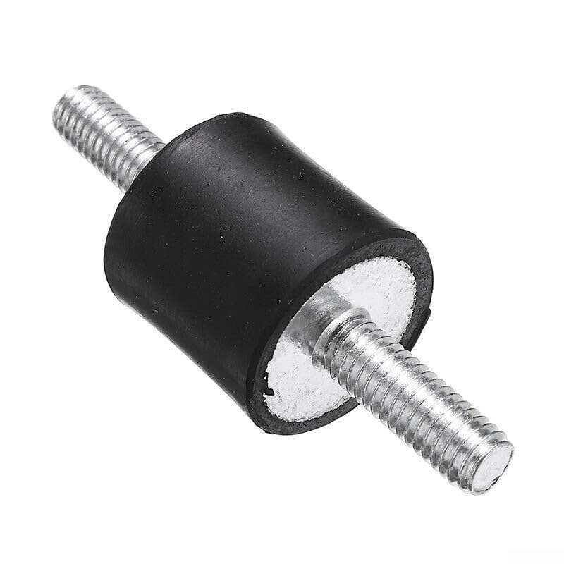 4 tacos de goma M5 M6 M8 amortiguadores, amortiguador de vibraciones, amortiguadores de vibraciones, soportes aisladores antivibración para compresores de aire, motores diésel de garaje (M5)