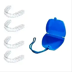 360 Placas de Silicone Moldável para Bruxismo, Conjunto com 4 unidades
