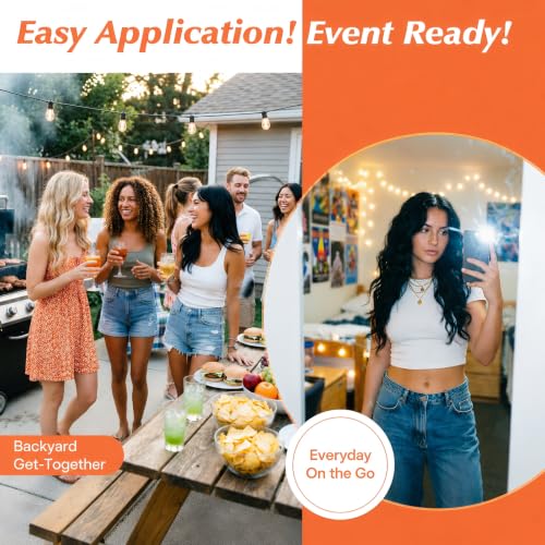 Image of Sunny Hair Clip in Hair Extensions Real Human Hair Jet Black 16 Inch | Remy Human Hair Clip in Extensions for Women, Heat Styling Friendly, Lightweight Natural Blend for Everyday Wear 85g