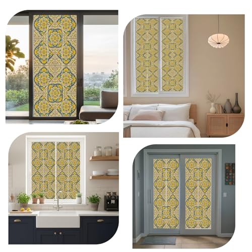 Vinilo decorativo para ventana privacy 17.7x78.7 pulgadas miniatura 7