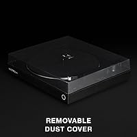 Vista 7 de Victrola Automático – Tocadiscos Bluetooth completamente automático – Cartucho Audio Technica ATN3600L, reproductor de vinilos de 2 velocidades