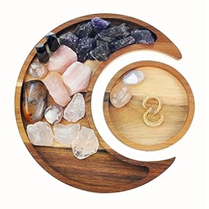 Glattol Moon Tray Kosmetiktablett Akazienholz 2