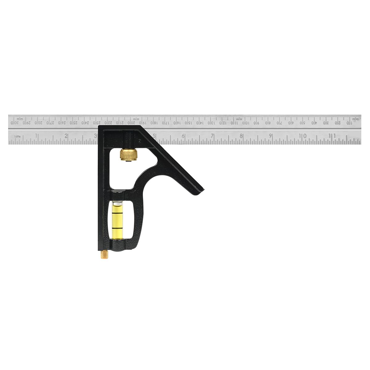 Johnson Level et outil 400em 30,5 cm English/métrique Métal Équerre combinée