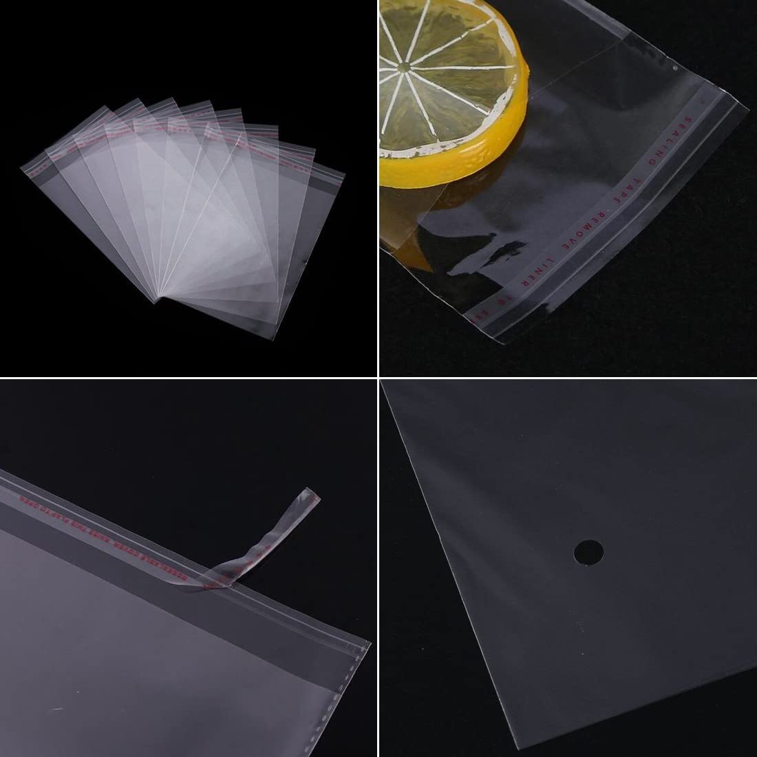 Bustine Trasparenti Richiudibili 100 Pezzi - 17x24+3,5cm, Chiusura Adesiva Per Fumetti, Indumenti, Oggetti - Foto 10