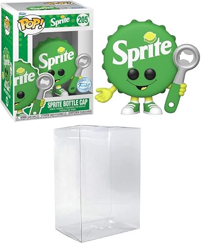 Funko POP! Iconos publicitarios Coca-Cola - Sprite Bottlecap incluido con EcoTEK Pop Protector BAF07668