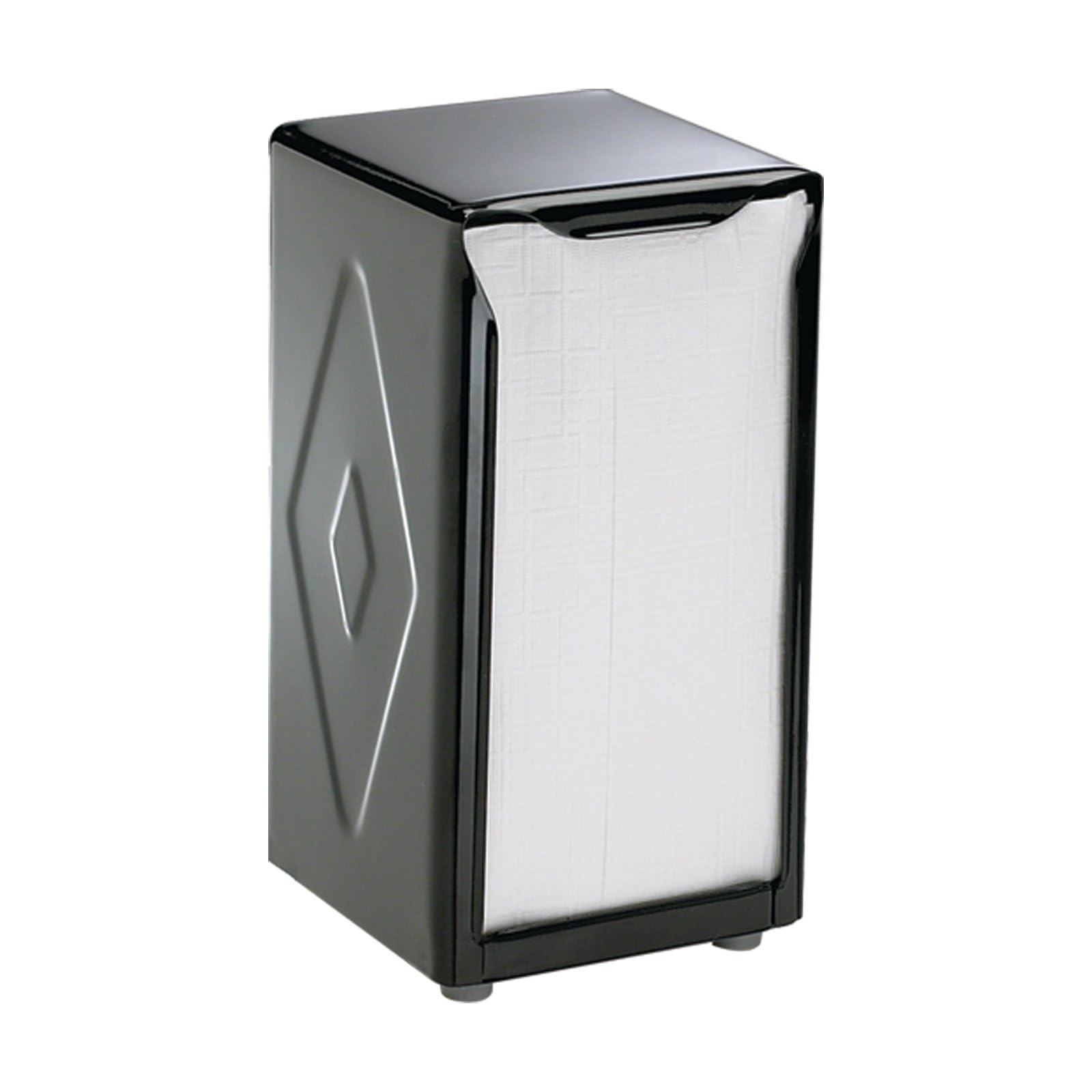 H900BK Table Top Tall Napkin Dispenser, Black