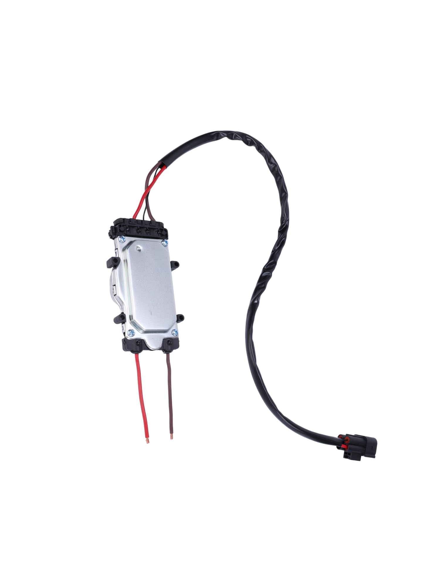 17427801993 Gebläse Lüfter Steuergerät Modul, Kompatibel mit BMW 1er E81 E82 E87 E88 LCI 3er E90 E91 E92 E93, Ersetzt 17427788905 Kühlerlüfter-Steuermodul