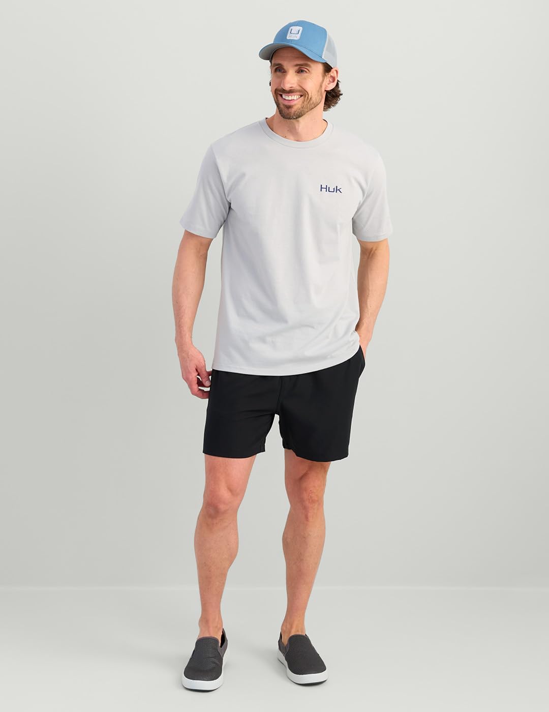 HUK Men's Kc Scott Short Sleeve Performance Tee, Fishing T-Shirt for Men