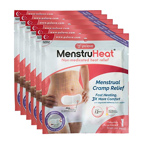 MenstruHeat Heating Pad for Menstrual Cramp Relief and PMS Comfort from Period Pain