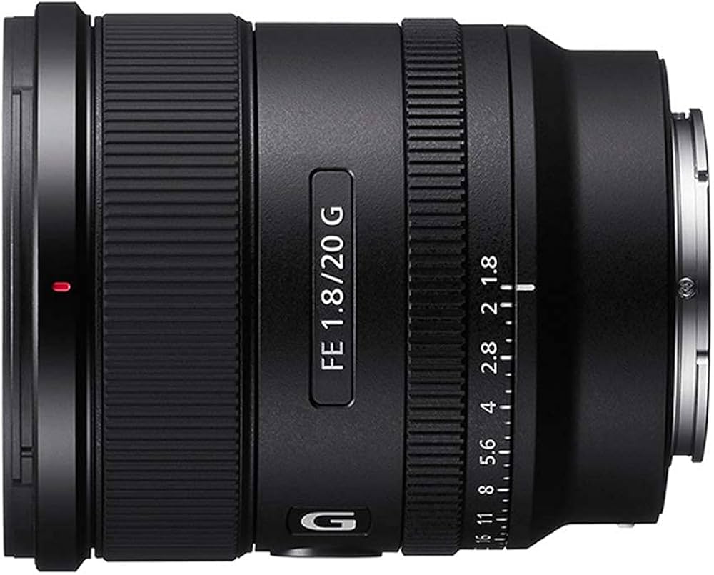 Refurbished) Sony E Mount Sony Fe 20 Mm F1.8 G Full-Frame Lens