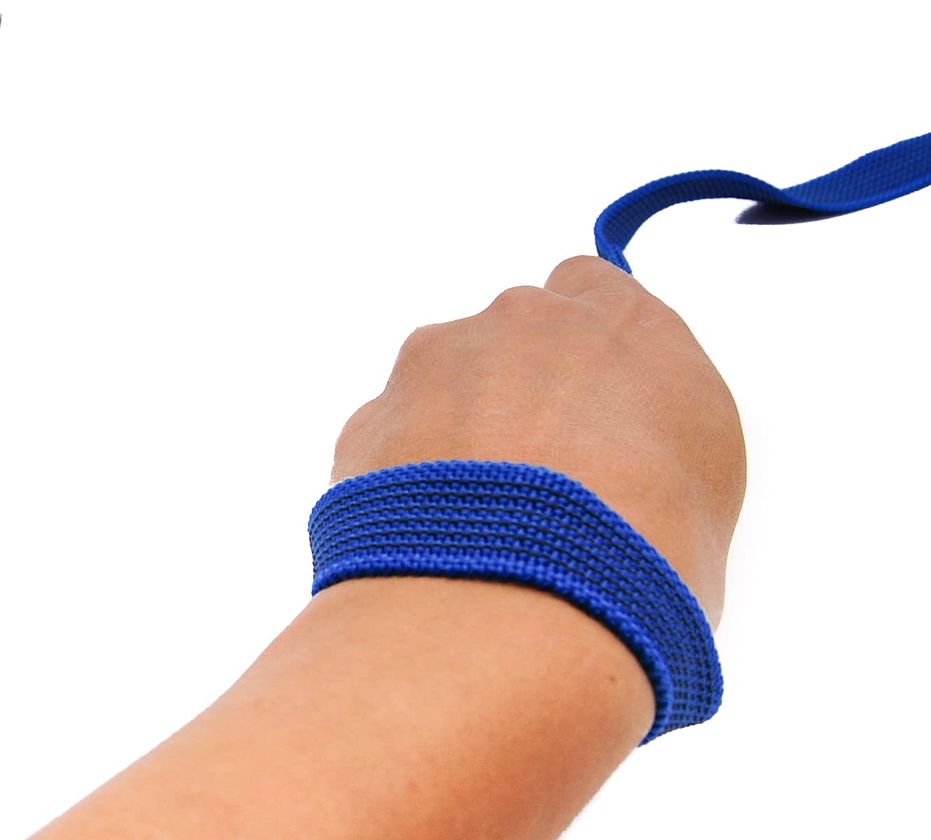 Dog Style Dreifach verstellbare Hundeleine gummiert 20 mm breit mit Sicherheitskarabiner 3 Meter Blau