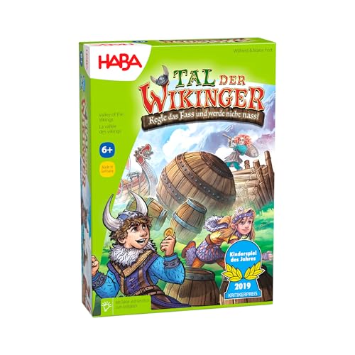 HABA 304697 - Tal der Wikinger, Kinderspiel des Jahres 2019, Spiel ab 6 Jahren