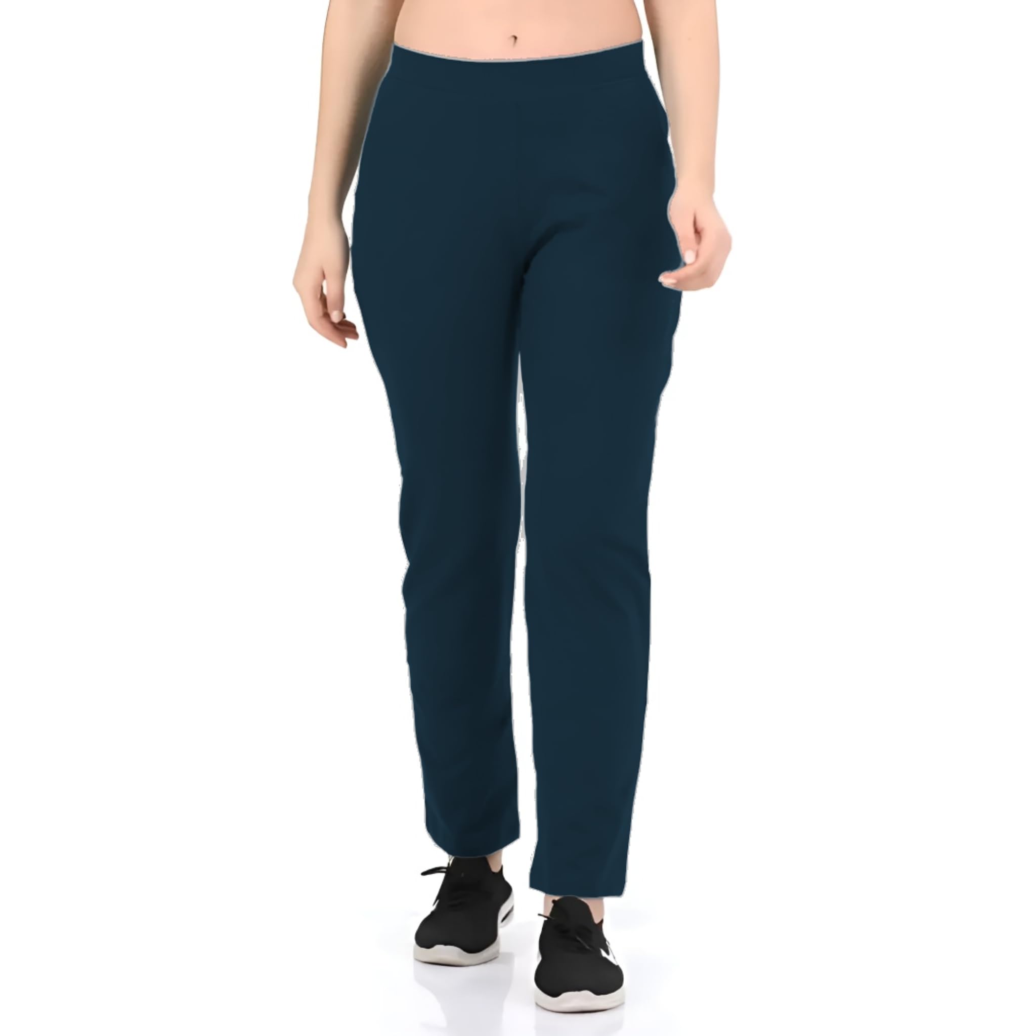 lango Women's Regular Track Pants, Women's Track Pants, Comfortable Gym & Workout Wear, Ladies Tracksuit Pants with Breathable Fabric, Stylish Track Pant-picture-23